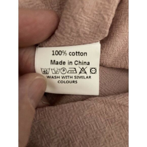 Zanzea Collection WOMENS Button Down Shirt Dolman Size Large Ruffled Collar - Picture 11 of 12